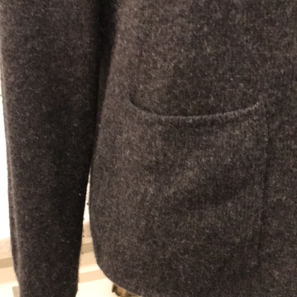 Chanel Cashmere Sweater Set Womens 44 Gray Cardigan 90s Luxury - Picture 4 of 14